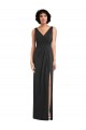 Sheath V-Neck Spandex Long Black Formal Evening Gown / Prom Dress / Bridesmaid Dress Sydney
