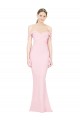 A-Line Strapless Stretch Crepe Long Pink Formal Evening Gown / Prom Dress / Bridesmaid Dress Sydney