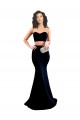 Mermaid High Neck Stretch Crepe Long Black Formal Evening Gown / Prom Dress / Bridesmaid Dress Sydney