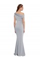 Mermaid One Shoulder Stretch Crepe Long Grey Formal Evening Gown / Prom Dress / Bridesmaid Dress Sydney