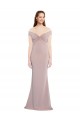 Mermaid V-Neck Stretch Crepe Long Dusty Pink Formal Evening Gown / Prom Dress / Bridesmaid Dress Sydney
