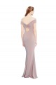 Mermaid V-Neck Stretch Crepe Long Dusty Pink Formal Evening Gown / Prom Dress / Bridesmaid Dress Sydney