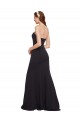 A-Line Strapless Stretch Crepe Long Dark Navy Formal Evening Gown / Prom Dress / Bridesmaid Dress Sydney