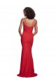 Mermaid Spaghetti Straps Stretch Crepe Long Red Bridesmaid Dress / Evening Dress Sydney