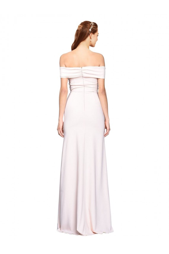 Mermaid Off the Shoulder Stretch Crepe Long White Formal Evening Gown / Prom Dress / Bridesmaid Dress Sydney