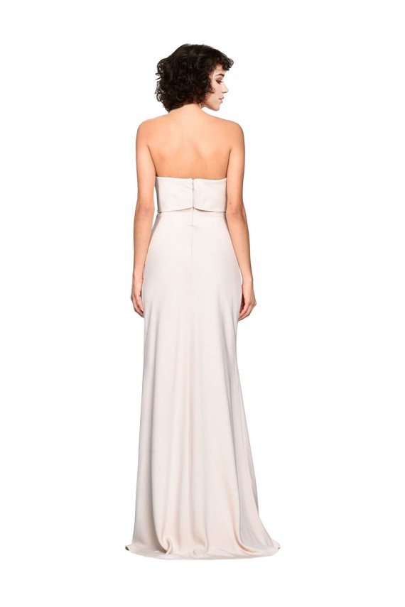 Mermaid Strapless Stretch Crepe Long Prom Dress / Bridesmaid Dress Sydney