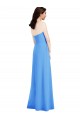 Trumpet Strapless Stretch Crepe Long Peacock Blue Semi Formal Evening Dress / Prom Dress / Bridesmaid Dress Sydney