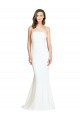 Mermaid One Shoulder Stretch Crepe & Tulle Sweep Train Ivory Formal Evening Gown / Bridesmaid Dress Sydney