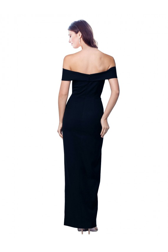 Mermaid Sweetheart Stretch Crepe Long Black Formal Dress / Bridesmaid Dress Sydney