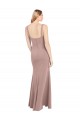 Mermaid High Neck Stretch Crepe Long Dusty Pink Prom Dress / Bridesmaid Dress Sydney