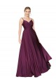 A-Line High Neck Stretch Crepe Long Wild Berry Formal Evening Gown / Prom Dress / Bridesmaid Dress Sydney