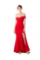 Mermaid High Neck Stretch Crepe Long Red Formal Evening Dress / Prom Dress / Bridesmaid Dress Sydney
