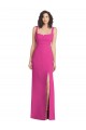 Trumpet Square Neck Stretch Crepe Long Fuchsia Semi Formal Evening Dress / Prom Dress / Bridesmaid Dress Sydney