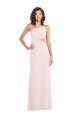 Trumpet One Shoulder Stretch Crepe Long Pink Formal Evening Gown / Prom Dress / Bridesmaid Dress Sydney