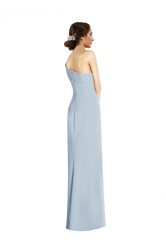 Trumpet Off the Shoulder Stretch Crepe Long Light Sky Blue Formal Evening Gown / Prom Dress / Bridesmaid Dress Sydney