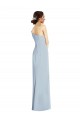 Trumpet Off the Shoulder Stretch Crepe Long Light Sky Blue Formal Evening Gown / Prom Dress / Bridesmaid Dress Sydney