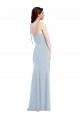 Trumpet Strapless Stretch Crepe Long Light Sky Blue Bridesmaid Dress / Formal Dress Sydney
