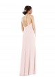 Trumpet Halter Neck Stretch Crepe Long Pink Formal Evening Gown / Prom Dress / Bridesmaid Dress Sydney