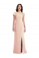Trumpet One Shoulder Stretch Crepe Long Nude Formal Evening Gown / Prom Dress / Bridesmaid Dress Sydney
