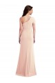 Trumpet One Shoulder Stretch Crepe Long Nude Formal Evening Gown / Prom Dress / Bridesmaid Dress Sydney