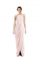 Trumpet Halter Neck Stretch Crepe Long Pink Semi Formal Evening Dress / Prom Dress / Bridesmaid Dress Sydney
