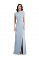 Trumpet Stretch Crepe Long Light Sky Blue Formal Evening Gown / Prom Dress / Bridesmaid Dress Sydney
