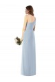 Trumpet One Shoulder Stretch Crepe Long Light Sky Blue Semi Formal Evening Dress / Prom Dress / Bridesmaid Dress Sydney
