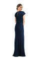 Trumpet Off the Shoulder Stretch Crepe Long Dark Navy Formal Evening Gown / Prom Dress / Bridesmaid Dress Sydney
