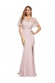 Sheath Sweetheart Stretch Crepe & Tulle Long Mauve Formal Evening Gown / Prom Dress / Bridesmaid Dress Sydney