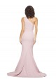 Sheath One Shoulder Stretch Crepe Sweep Train Mauve Semi Formal Evening Dress / Prom Dress / Bridesmaid Dress Sydney