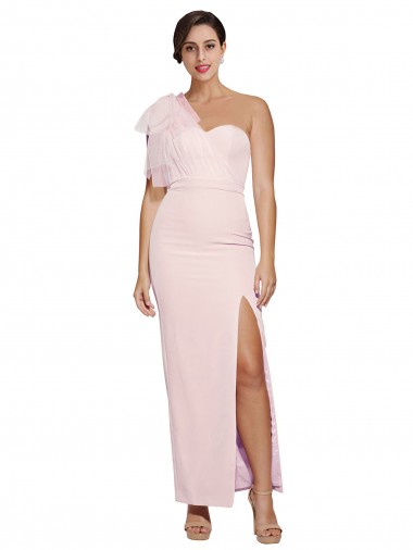Sheath Sweetheart Stretch Crepe Long Pink Formal Evening Gown / Prom Dress / Bridesmaid Dress Sydney