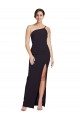 Sheath Strapless Stretch Crepe Long Black Formal Evening Gown / Prom Dress / Bridesmaid Dress Sydney