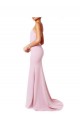 Mermaid, Sheath Square Neck Stretch Crepe Long Pink Prom Dress / Bridesmaid Dress Sydney