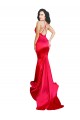 Mermaid Sweetheart Stretch Satin Long Red Formal Evening Gown / Prom Dress / Bridesmaid Dress Sydney