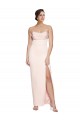 Mermaid Cowl Neck Stretch Satin Long Formal Evening Gown / Prom Dress / Bridesmaid Dress Sydney