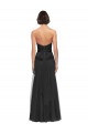 A-Line Sweetheart Tulle Long Black Bridesmaid Dress Sydney