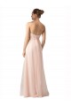 A-Line Sweetheart Tulle Long Nude Bridesmaid Dress / Evening Dress Sydney