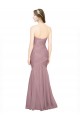 Mermaid Strapless Tulle Long Bridesmaid Dress Sydney