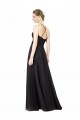 A-Line Sweetheart Tulle & Lace Long Slate Grey Bridesmaid Dress Sydney