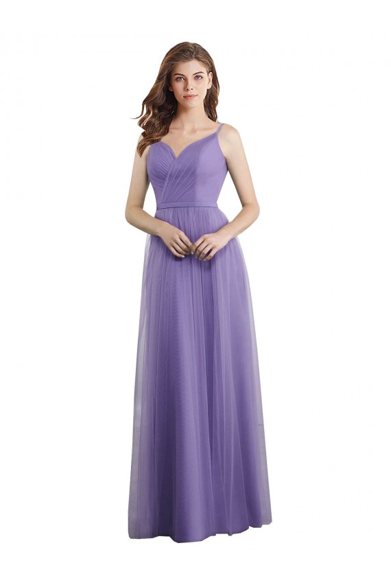 A-Line Sweetheart Tulle Long Formal Dress / Bridesmaid Dress Sydney