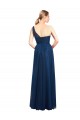 A-Line One Shoulder Tulle Long Black Bridesmaid Dress / Evening Dress Sydney
