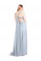 A-Line Sweetheart Tulle Long Light Sky Blue Bridesmaid Dress Sydney