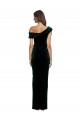 Sheath Sweetheart Stretch Velvet Long Dark Green High Low Evening Gown / Prom Dress / Bridesmaid Dress Sydney